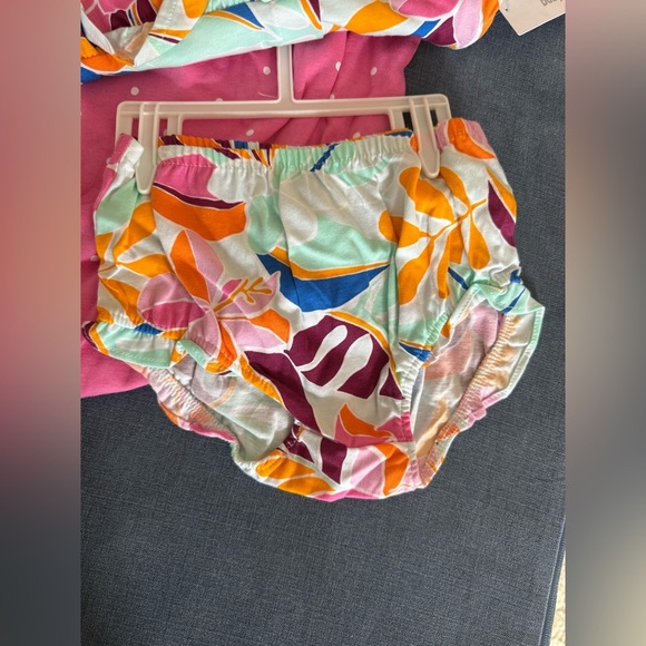 Carters Toddler Girls 24 Month Tank Top and Bloomer Bundle Floral Gauze Summer - Picture 6 of 10
